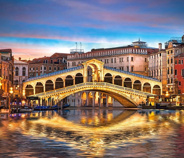 Puzzle - Castorland - Ponte di Rialto di notte