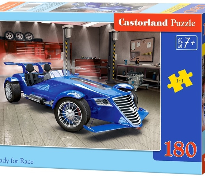 Puzzle - Castorland - Macchina blu