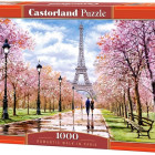 Puzzle - Castorland - Passeggiata romantica a Parigi