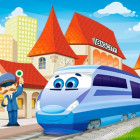 Puzzle - Castorland - Stazione ferroviaria - Maxi