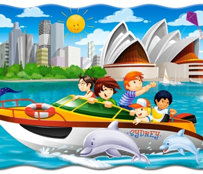 Puzzle - Castorland - Viaggio a Sydney - Maxi