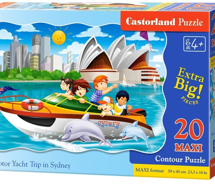 Puzzle - Castorland - Viaggio a Sydney - Maxi