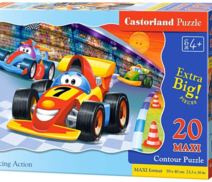 Puzzle - Castorland - Gara di Formula - Maxi