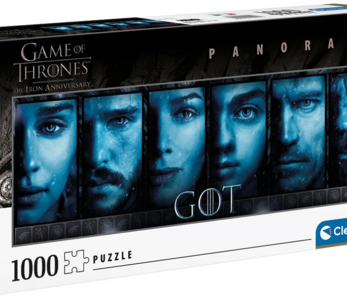 Puzzle - Clementoni - Game of Thrones - Puzzle Panoramico