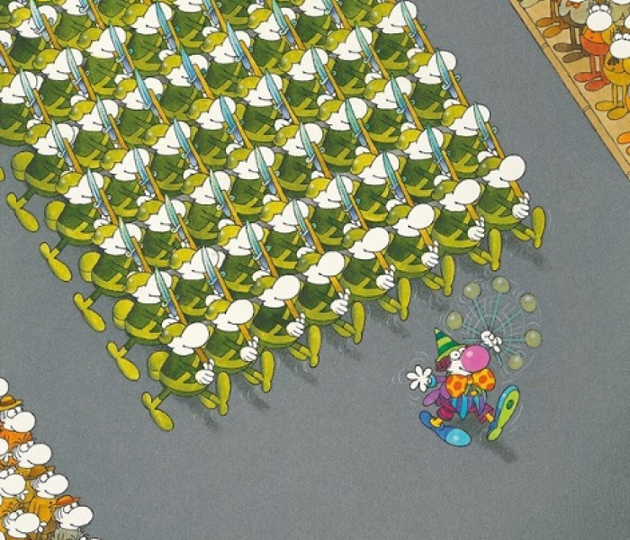 Puzzle - Clementoni - Guillermo Mordillo: marzo