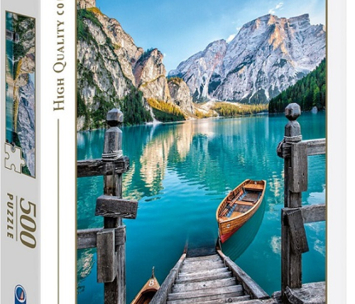 Puzzle - Clementoni - Lago Braies