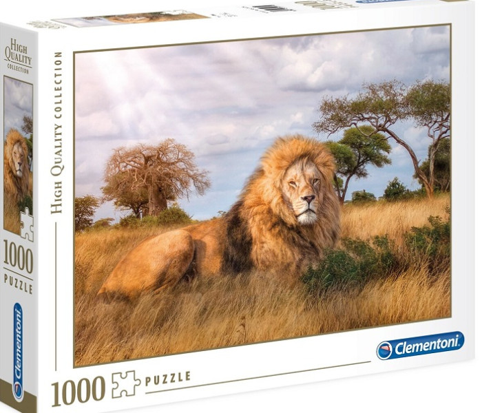 Puzzle - Clementoni - Re di savana