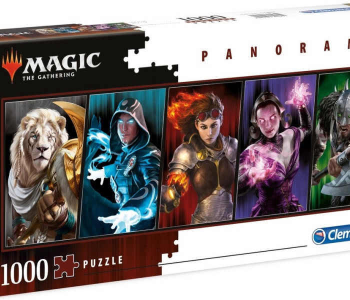 Puzzle - Clementoni - Magic - The Gathering - Puzzle Panoramico