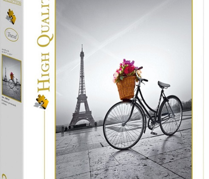 Puzzle - Clementoni - Passeggiata romantica a Parigi