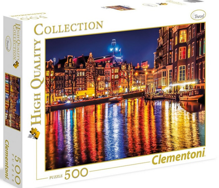 Puzzle - Clementoni - Luci di Amsterdam