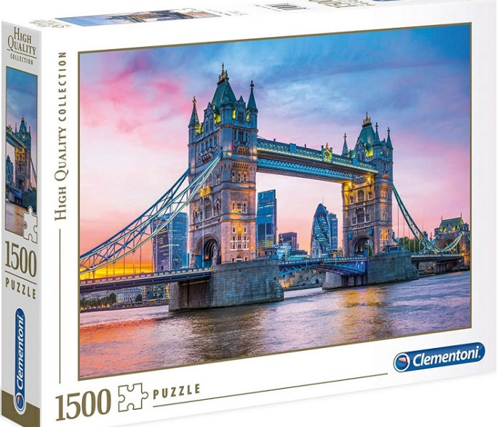 Puzzle - Clementoni - Tower Bridge al tramonto