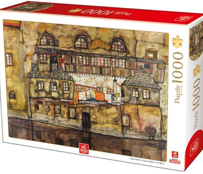 Puzzle - D-toys - Casa sul fiume