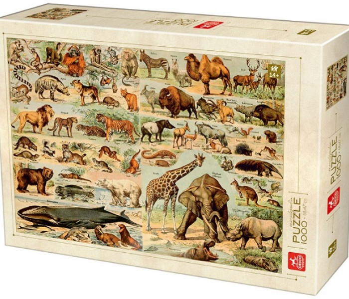 Puzzle - D-toys - Enciclopedia degli animali