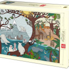 Puzzle - D-toys - Estate e inverno