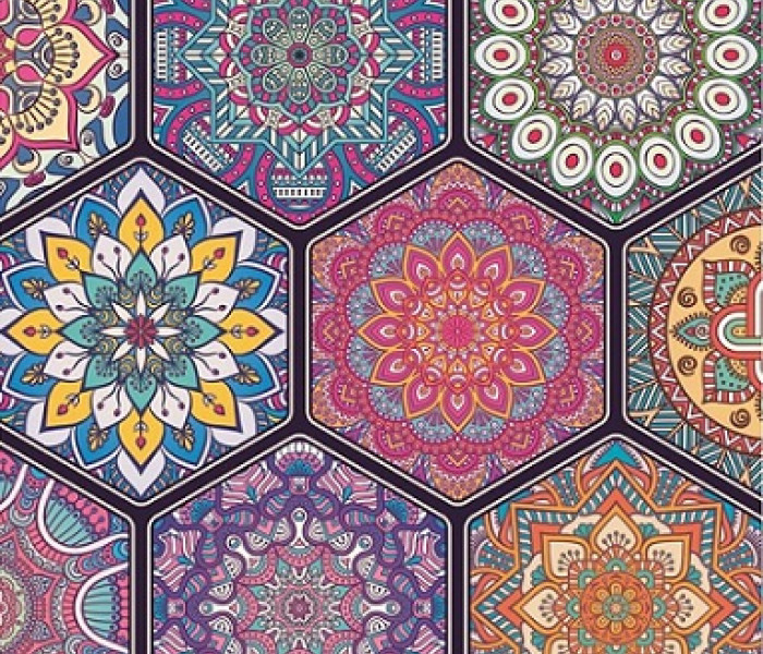 Puzzle - Dino - Mandala - XXL Puzzle