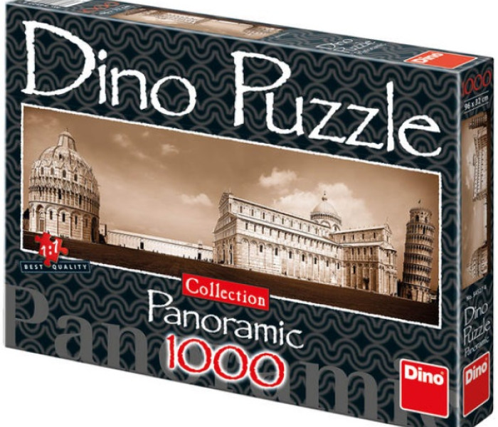 Puzzle - Dino - Torre di Pisa - Puzzle Panoramico