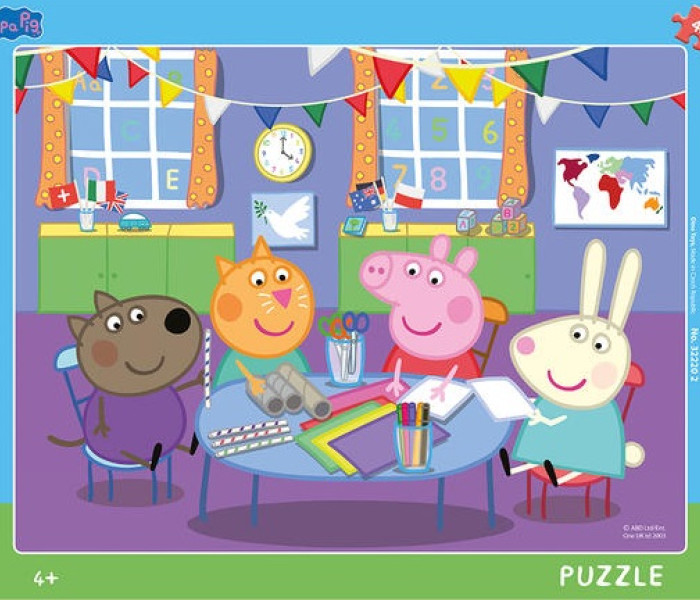 Puzzle - Dino - Peppa Pig all asilo