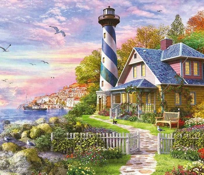 Puzzle - Educa - Faro di Rock Bay