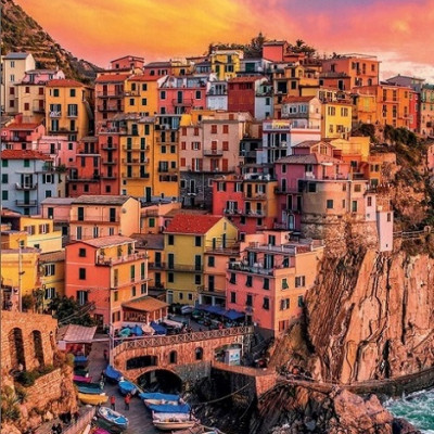 Manarola, Cinque Terre, Italia - XLL Puzzle
