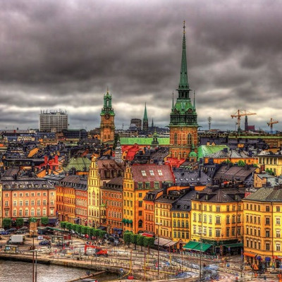 Vista di Stoccolma, Svezia