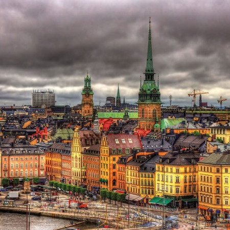 Vista di Stoccolma, Svezia