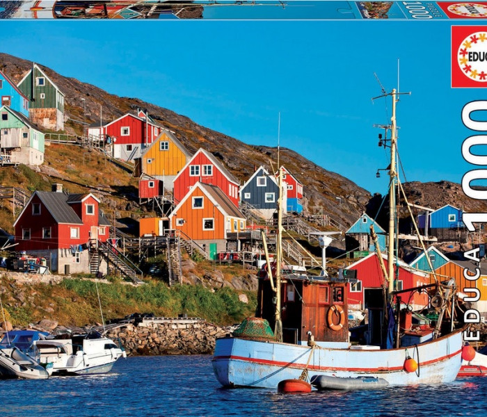 Puzzle - Educa - Case nordiche