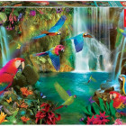 Puzzle - Educa - Pappagalli colorati