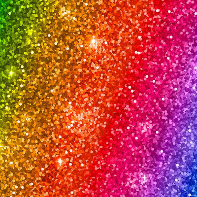 Glitter arcobaleno