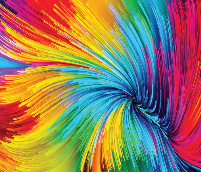 Puzzle - Enjoy - Vortice di colori