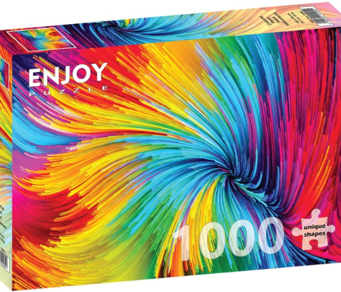 Puzzle - Enjoy - Vortice di colori