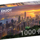 Puzzle - Enjoy - Hong Kong al tramonto