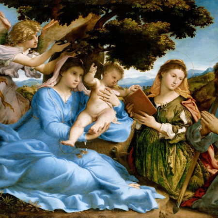Madonna con Santa Caterina e Tommaso
