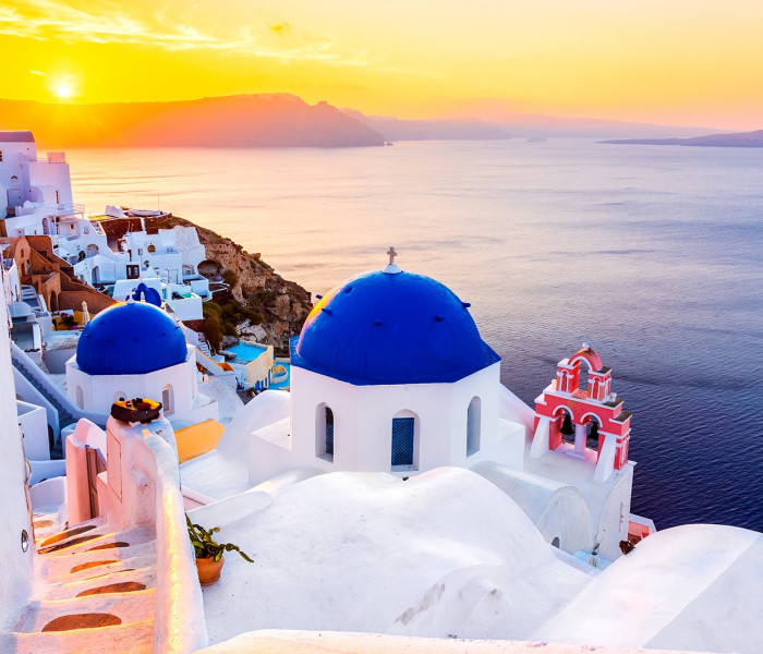 Puzzle - Enjoy - Alba su Santorini