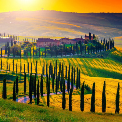 Tramonto in Toscana