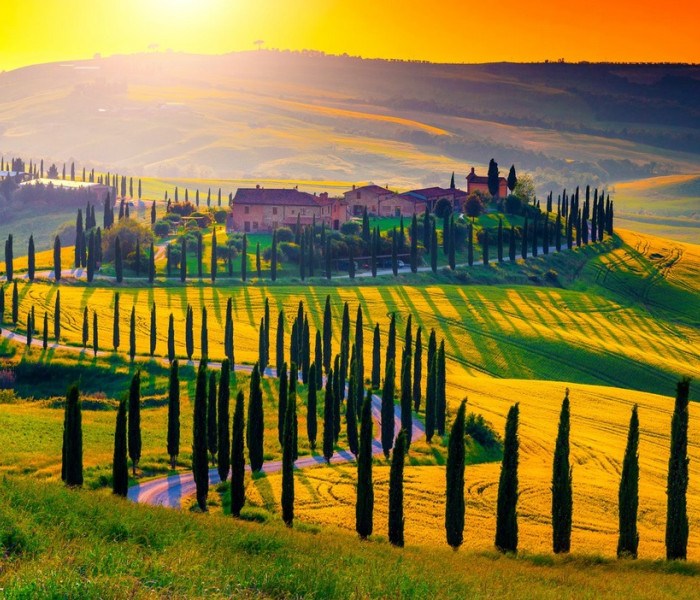 Puzzle - Enjoy - Tramonto in Toscana