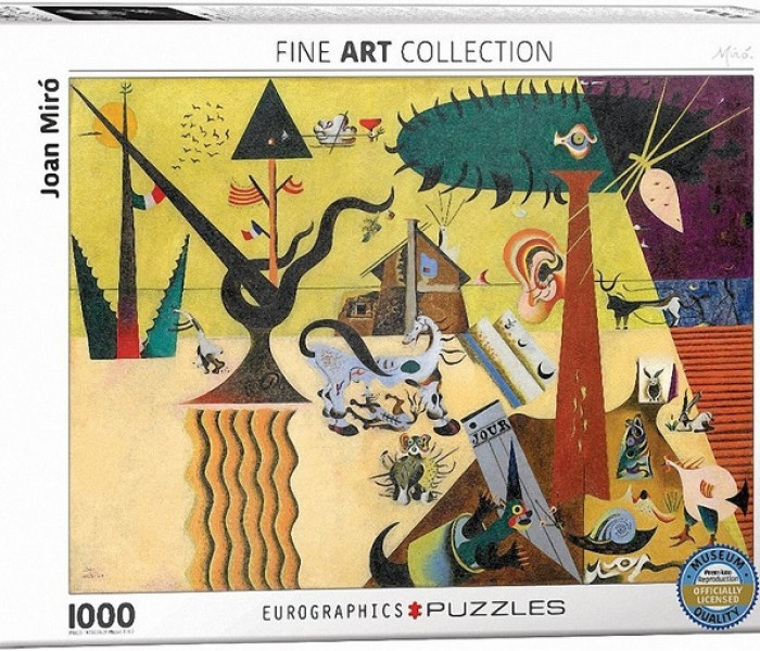 Puzzle - Eurographics - Joan Miro - Campo coltivato