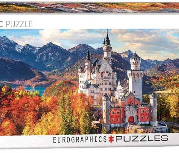 Puzzle - Eurographics - Castello Neuschwanstein - Puzzle Panoramico