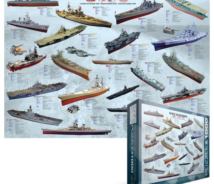 Puzzle - Eurographics - Navi da guerra