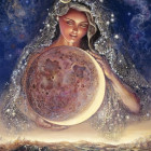 Puzzle - Grafika - Dea della luna