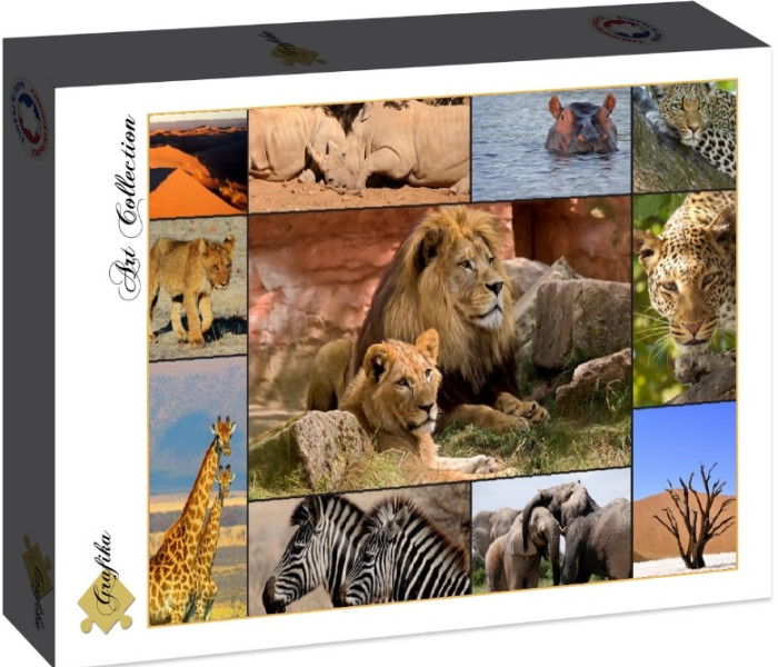 Puzzle - Grafika - Animali dell Africa