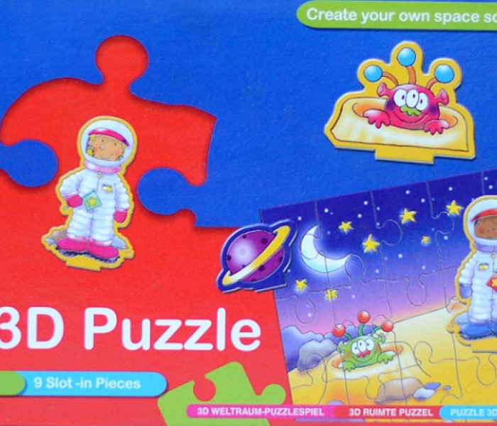Puzzle - Grafix - Perso nello spazio - 3D Puzzle