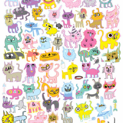 Scarabocchi di gatto - Triangular puzzle