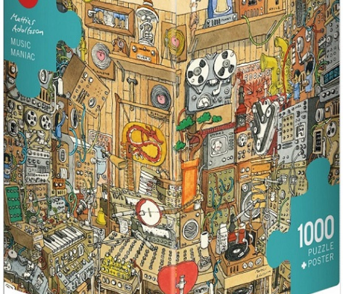 Puzzle - Heye - Maniaco della musica - Triangular puzzle