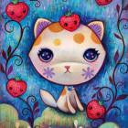 Puzzle - Heye - Gatto e fragole