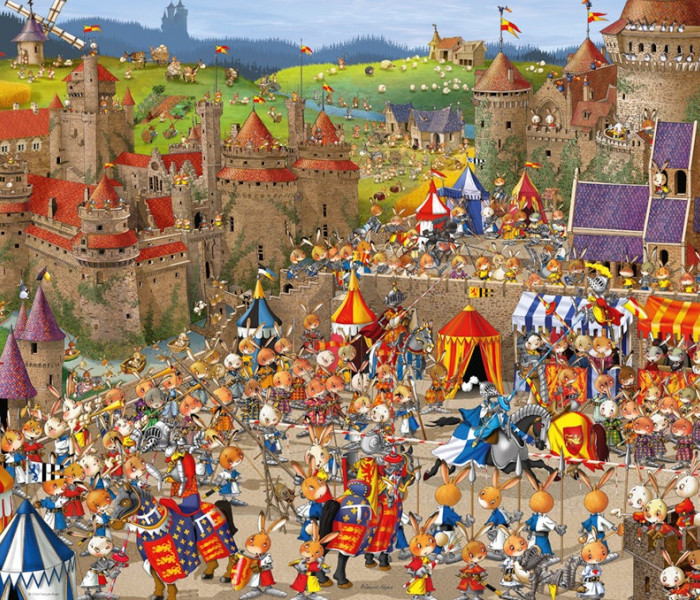 Puzzle - Heye - Tornei di conigli - Triangular puzzle