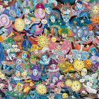 Puzzle - Heye - Maschere - Triangular Puzzle