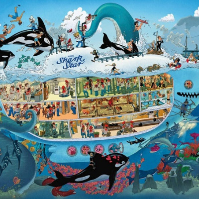 Divertimento sottomarino - Triangular puzzle