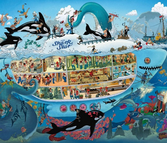 Puzzle - Heye - Divertimento sottomarino - Triangular puzzle