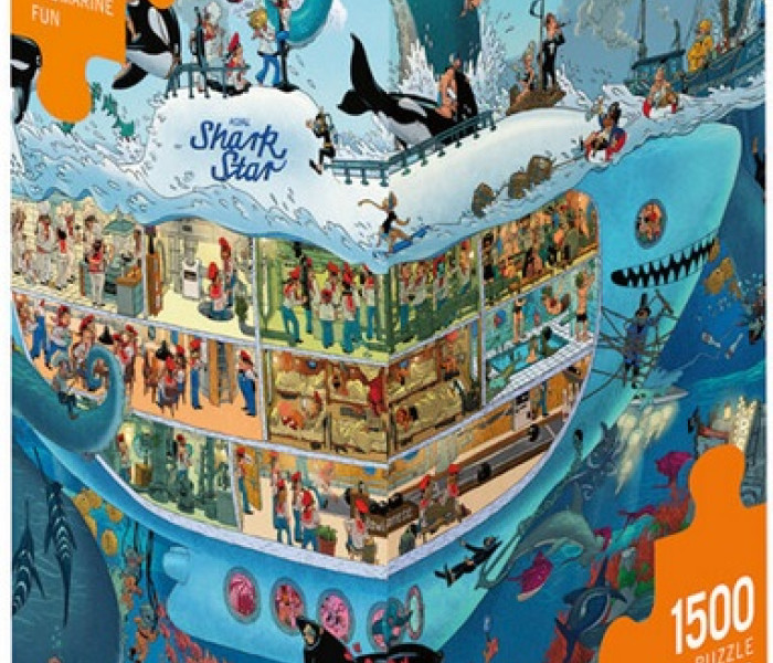 Puzzle - Heye - Divertimento sottomarino - Triangular puzzle