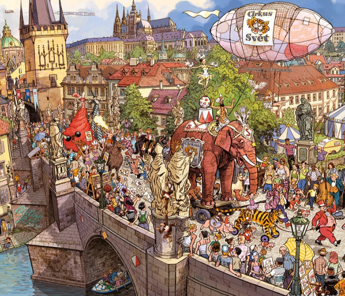 Puzzle - Heye - Festival di strada - Triangular puzzle